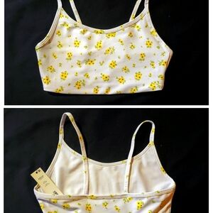Floral Yellow Women's Top